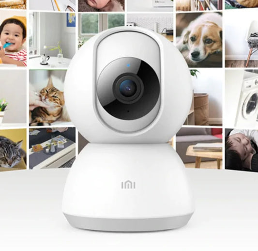 White 1080p smart camcorder for high-quality video recording – compact, easy to use, and perfect for capturing memories.