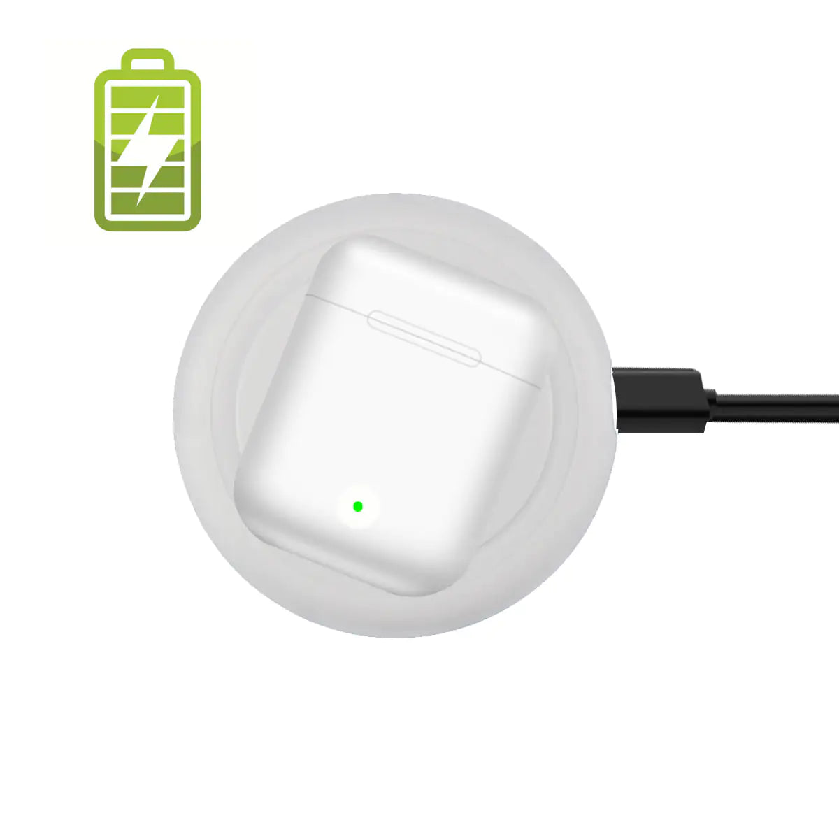 Bluetooth Earpods With Wireless Pad ZmartNest