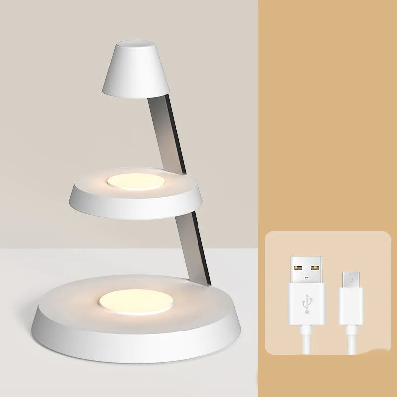 Modern wireless charging stand for phones - adjustable angle, fast charging, and sleek design for home/office use.