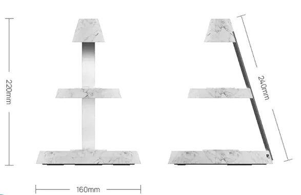 Modern wireless charging stand for phones - adjustable angle, fast charging, and sleek design for home/office use.