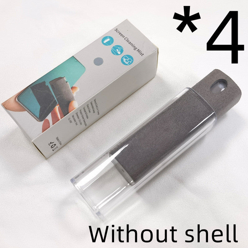 Screen cleaning kit with packaging on a white background
