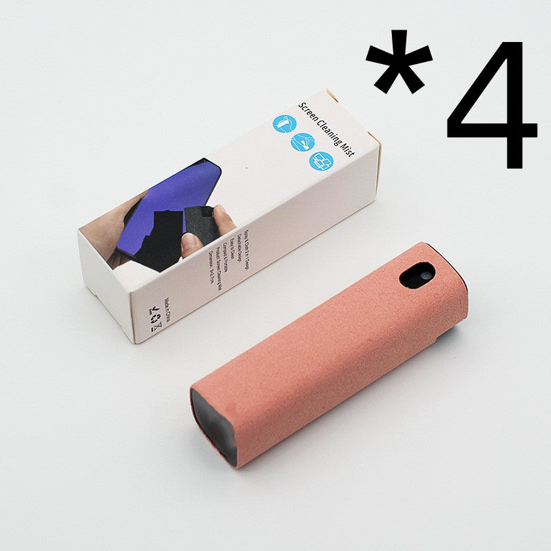 Screen cleaning tool with packaging on a white background