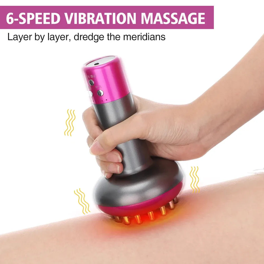 EMS Heat Therapy Guasha Massager ZmartNest