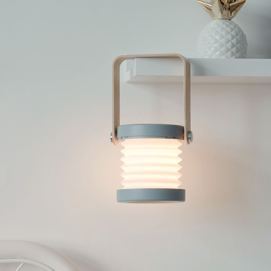Foldable Touch Dimmable Reading LED Night Light Portable Lantern Lamp USB Rechargeable For Home Decor ZmartNest