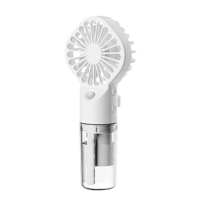 Portable Handheld Spray Fan 4-Speed Water Spray Mist Fan Summer Cooling Artifact USB Charging Summer Supplies Outdoor Mini Fan ZmartNest