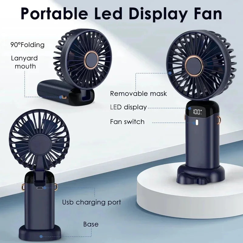 USB Rechargeable Portable Neck Fan ZmartNest