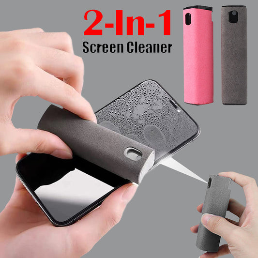 3-in-1 Screen Cleaner – Portable Phone Case & Built-in Cleaning Spray - ZmartNest