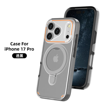 360 Rotation Stand Holder Magnetic Matte Phone Case For I-Phone 17 Pro 17 Max Plus Shockproof Protection Cover Shell - ZmartNest 