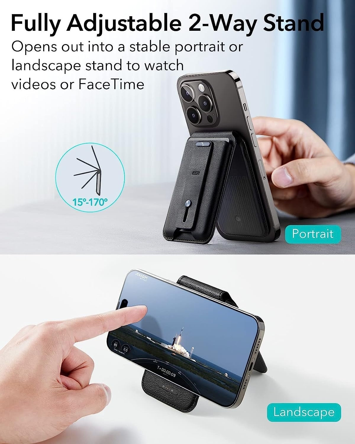 Applicable To Magnetic Magsafe Mobile Phone Card Clamp - ZmartNest