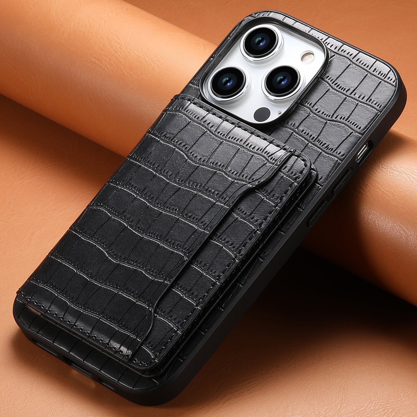 Card Pattern Leather Case Phone Case - ZmartNest 