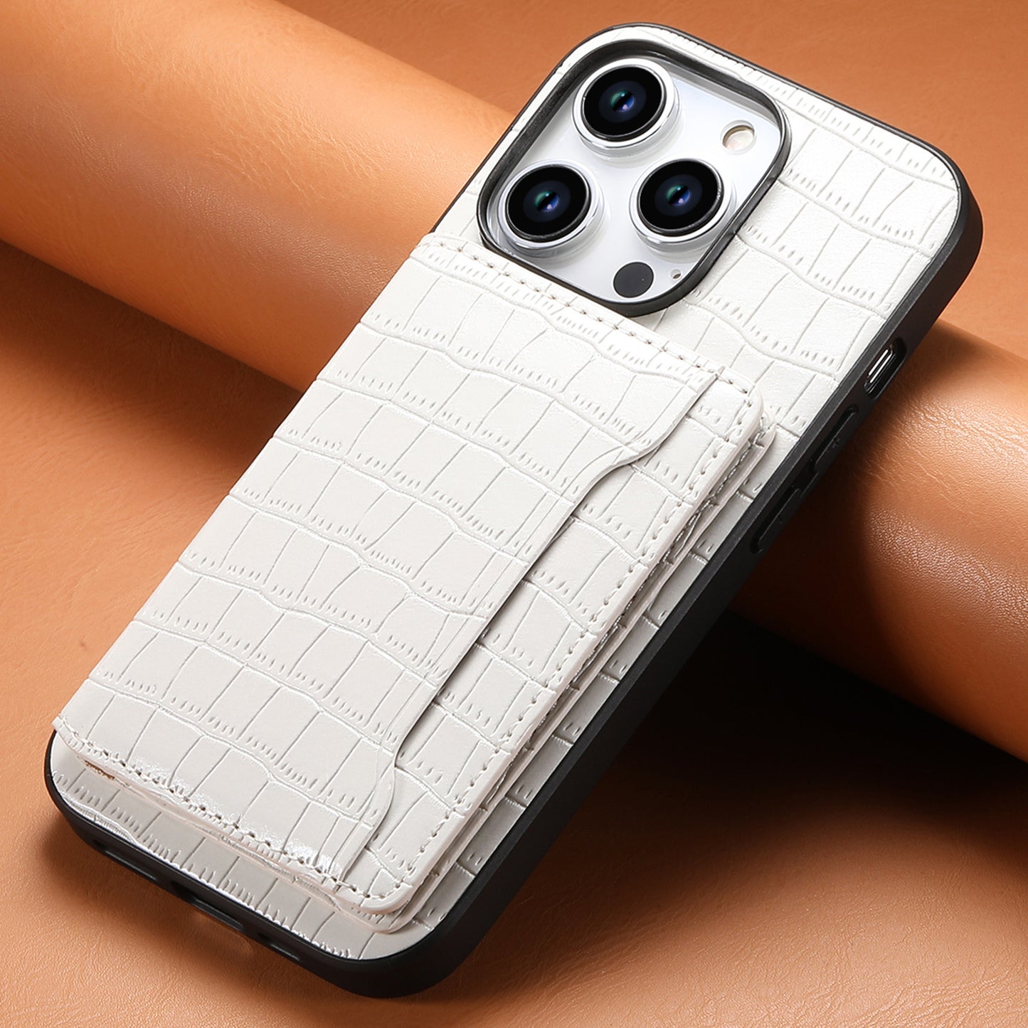 Card Pattern Leather Case Phone Case - ZmartNest 