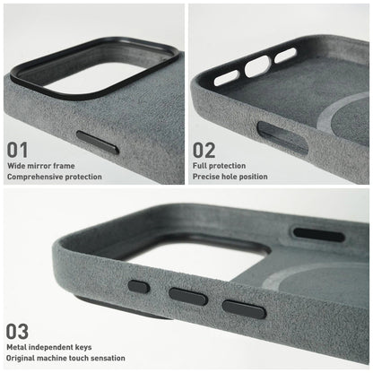 Luxury Alcantara iPhone 17 Pro Max Case - ZmartNest
