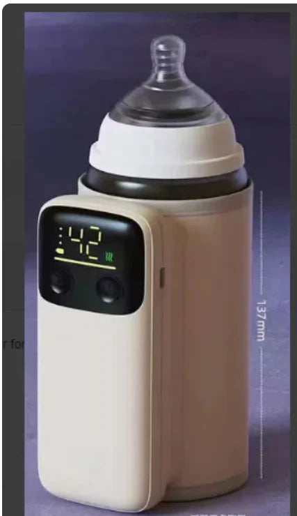 Rechargeable Portable Baby Bottle Warmer ZmartNest
