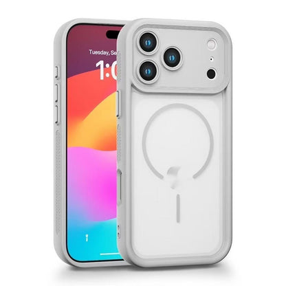 Suitable For 17 Phone Case Frosted Magnetic Skin-absorbing Soft Cover - ZmartNest 
