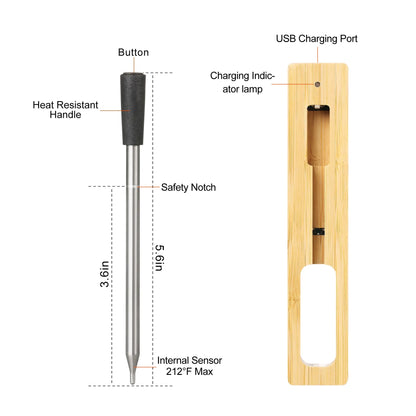 Wireless Kitchen Food Thermometer ZmartNest