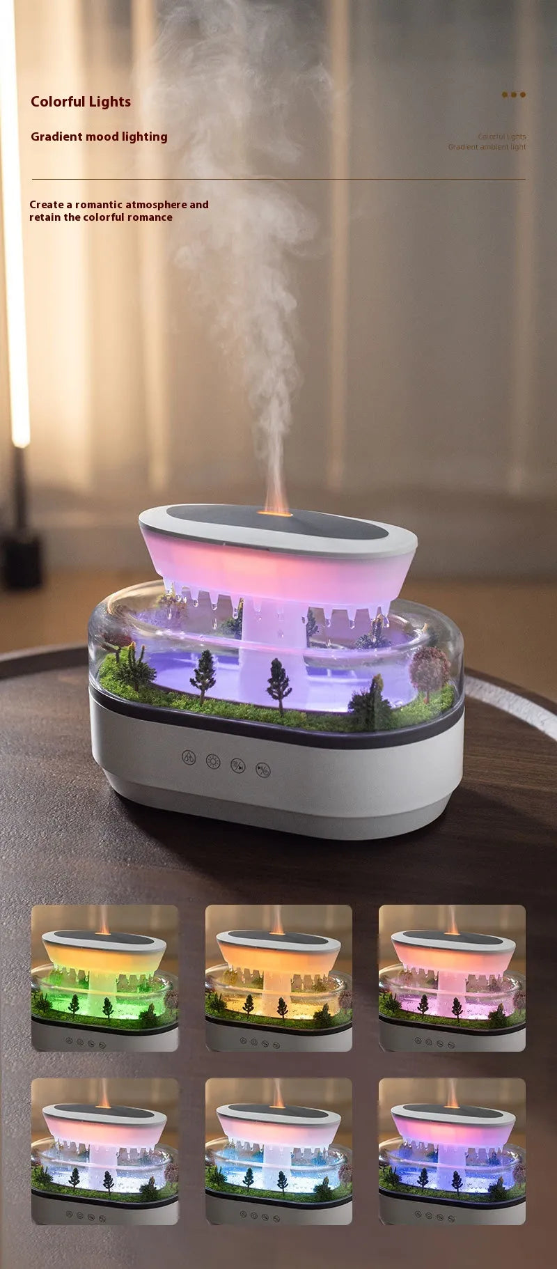 Landscape Aroma Raindrop Humidifier Diffuser ZmartNest