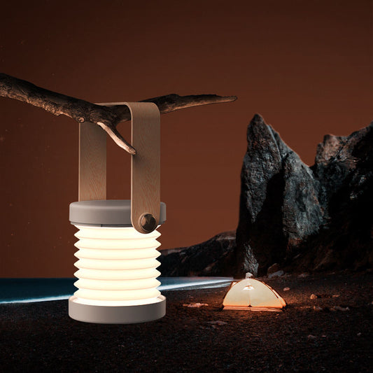 Foldable Touch Dimmable Reading LED Night Light Portable Lantern Lamp USB Rechargeable For Home Decor ZmartNest
