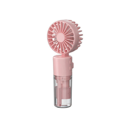 Portable Handheld Spray Fan 4-Speed Water Spray Mist Fan Summer Cooling Artifact USB Charging Summer Supplies Outdoor Mini Fan ZmartNest