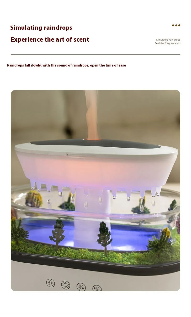Landscape Aroma Raindrop Humidifier Diffuser ZmartNest