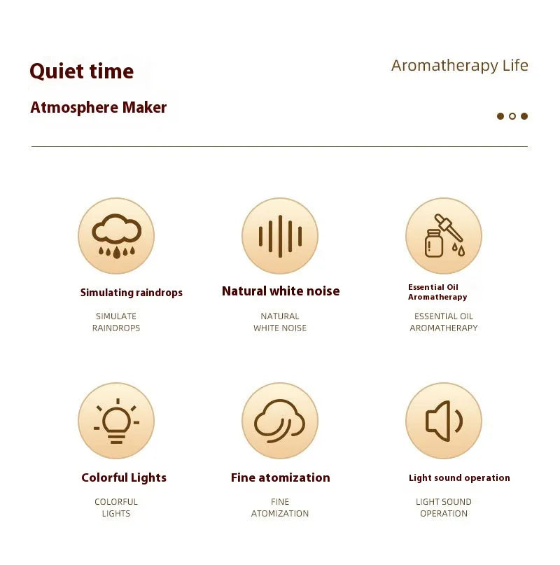 Landscape Aroma Raindrop Humidifier Diffuser ZmartNest