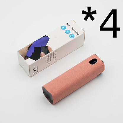 Screen cleaning tool with packaging on a white background