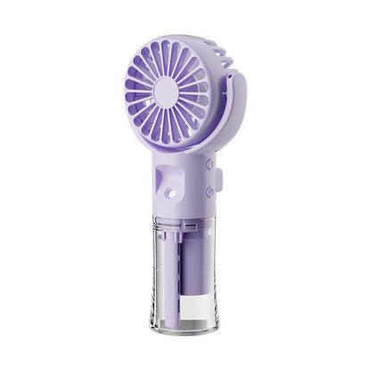 Portable Handheld Spray Fan 4-Speed Water Spray Mist Fan Summer Cooling Artifact USB Charging Summer Supplies Outdoor Mini Fan ZmartNest