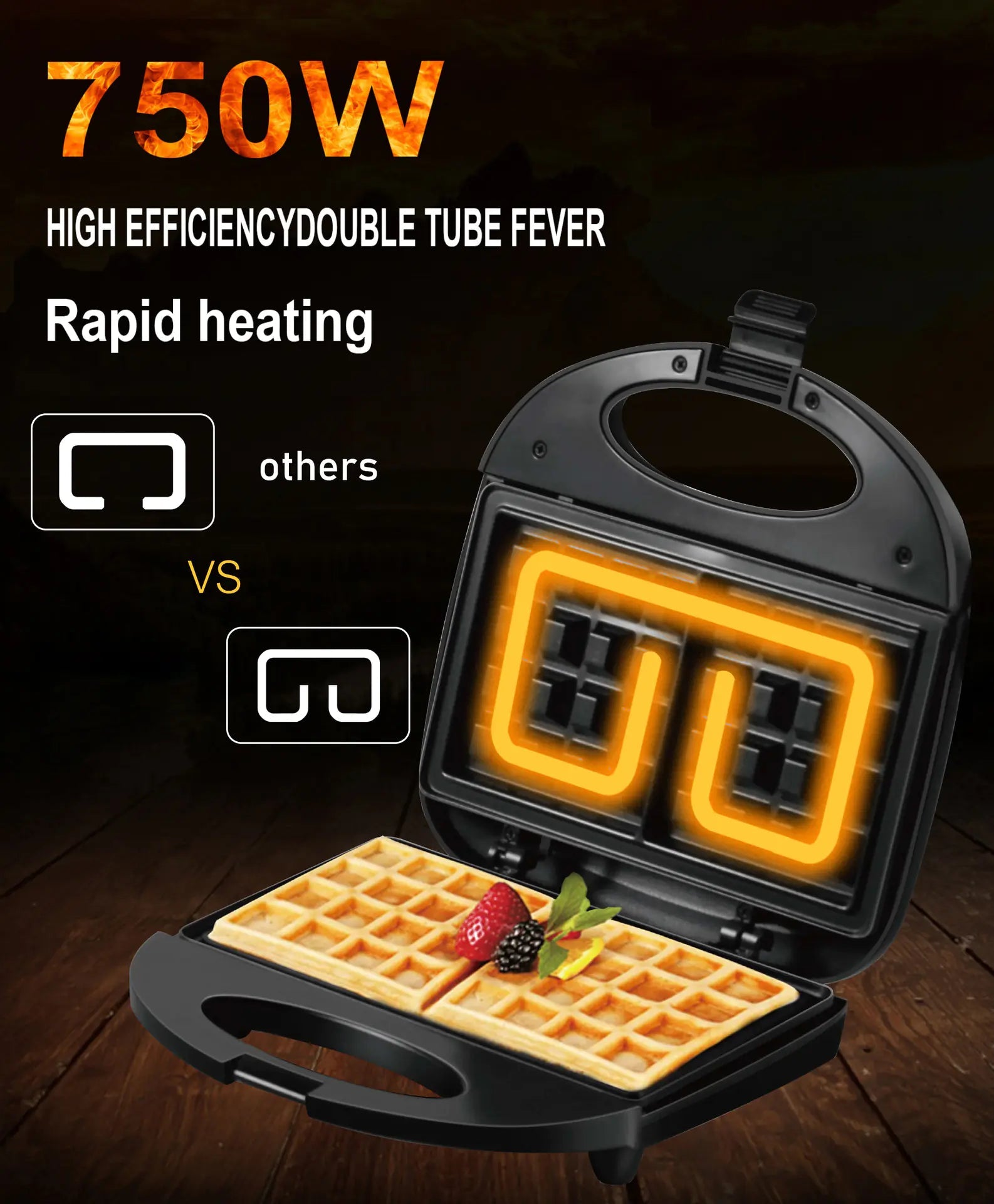 Waffle & Sandwich Maker ZmartNest
