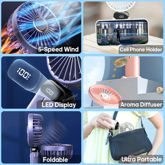 USB Rechargeable Portable Neck Fan ZmartNest
