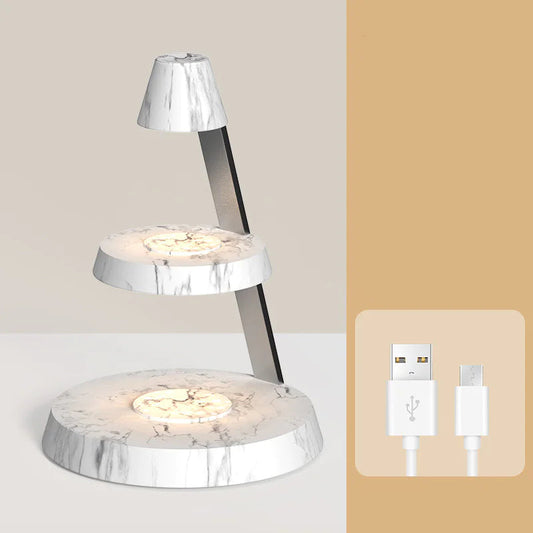 Modern wireless charging stand for phones - adjustable angle, fast charging, and sleek design for home/office use.